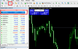 GBPUSD ট্রেড ওপেন উইন্ডো 2